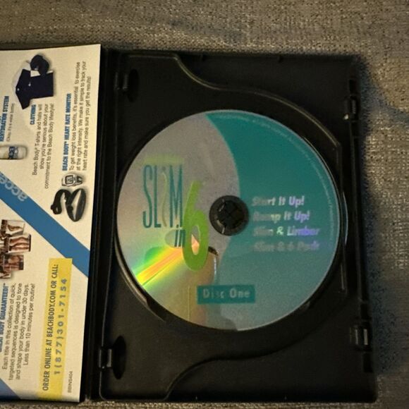 Beachbody Debbie Siebers’ Slim In 6 DVD, 2 Disk Exercise Program DVD Set - Picture 3 of 4